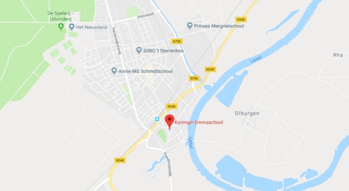Locatie Emma in Dieren - Google maps